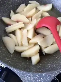 Make Peach cans step 7