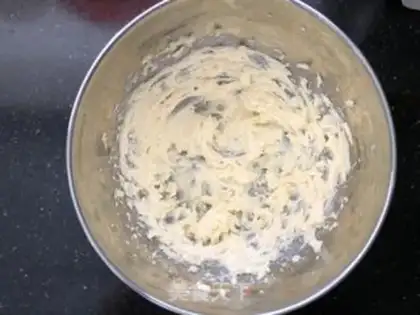 Make Coffee cookies step 1