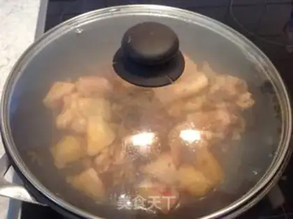 Make A radish chicken leg step 6