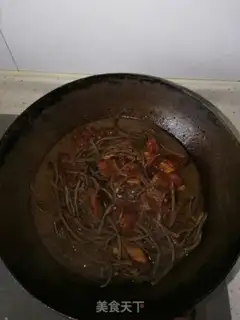 Make Red dry bean horn ribs step 12