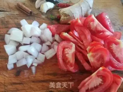 Make Tomato oxen step 4