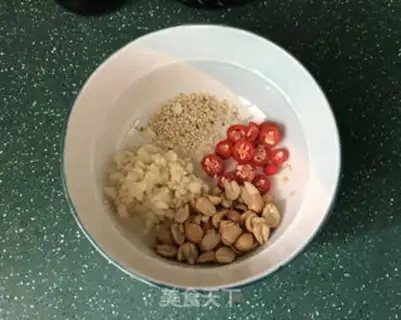Make A spinach fan step 7