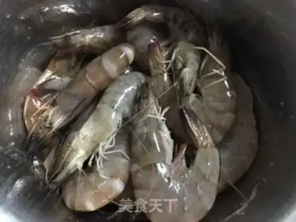 Make Microwave shrimp step 0