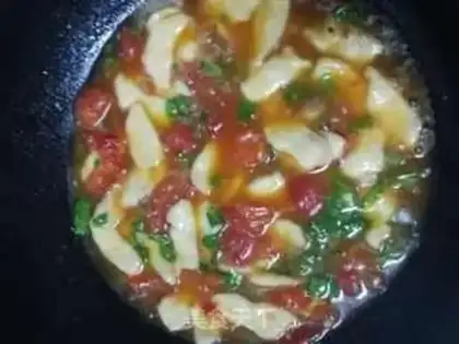 Make Tomato noodles step 9