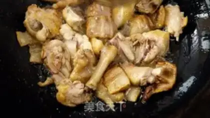 Make Tofu chicken step 1