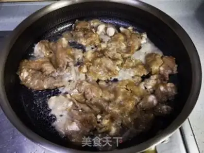 Make Pork fried eggs step 6