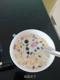 Make Delicious blueberry cereal step 3