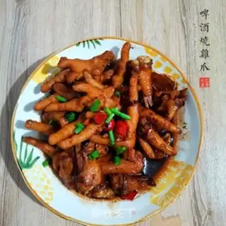 Make A beer with chicken claws step 8