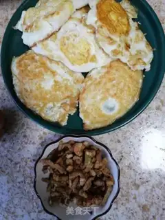 Make Meat and eggs step 2