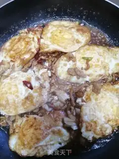 Make Meat and eggs step 5