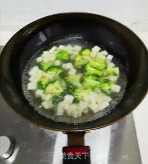 Make Tofu eggs soup step 8
