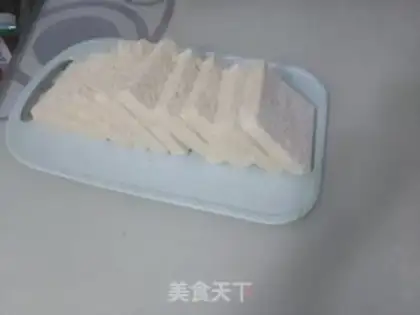 Make Frozen cream toast step 13