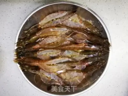 Make Garlic steamed shrimp step 2