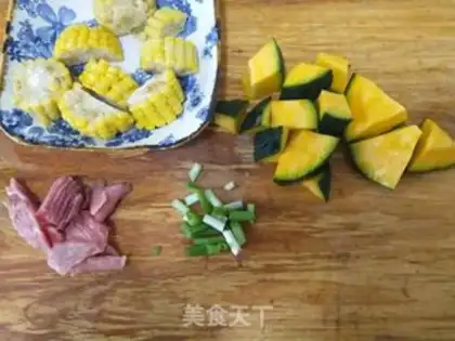 Make Pumpkin beans step 0