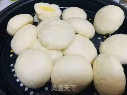 Make Homemade milk buns step 5
