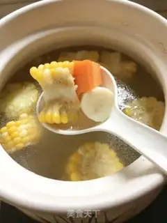 Make Skull corn soup step 4