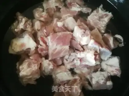 Make Bone clean soup step 1