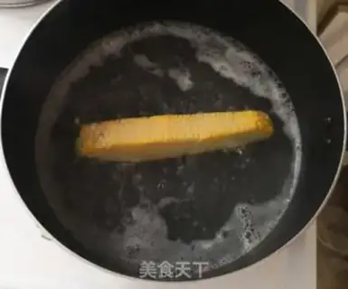 Make Corn cream soup step 1
