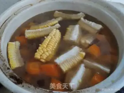 Make Corn steak soup step 9