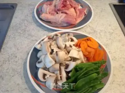 Make Coconut chicken step 1