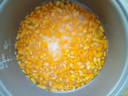 Make Beef intestinal pumpkin rolls step 3
