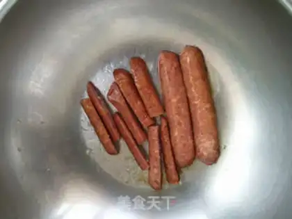 Make Beef intestinal pumpkin rolls step 4