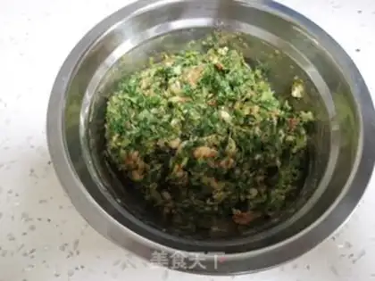 Make Pork pickle dumplings step 4