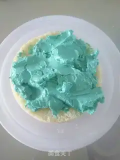 Make Slash the yellow cake step 8