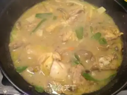 Make Coconut chicken step 9