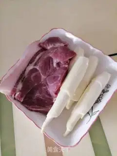 Make White fried meat step 0