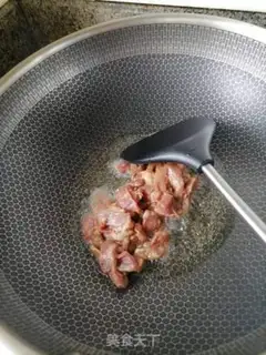 Make White fried meat step 1
