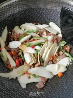 Make White fried meat step 4