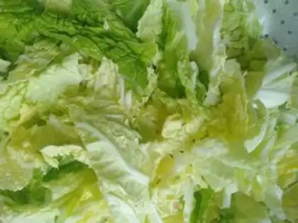 Make Hot cabbage makes meat step 3