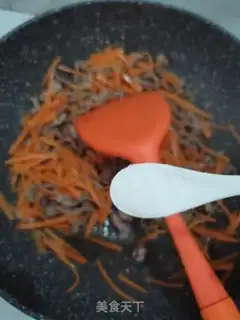 Make Carrot beef step 2