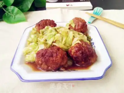 Make Porkballs with cabbage step 7