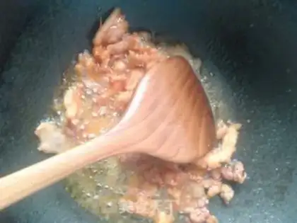 Make Hot cabbage makes meat step 4