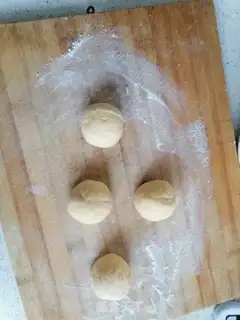 Make Flower buns step 4
