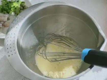 Make Shrimp eggs step 1