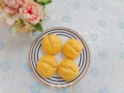 Make Flower buns step 6