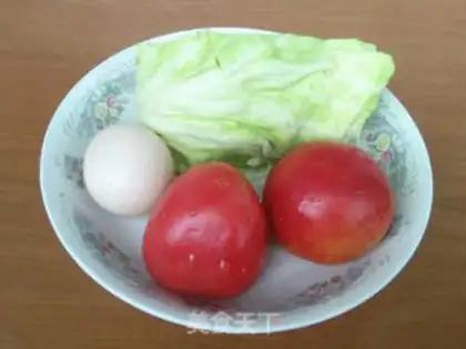 Make Tomato eggcake step 0