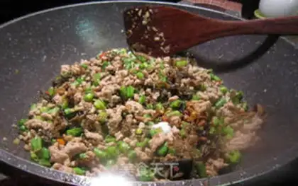 Make Meat meringue beans step 9