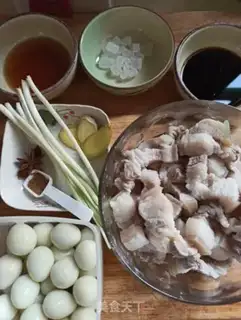 Make Five-flower quail eggs step 1