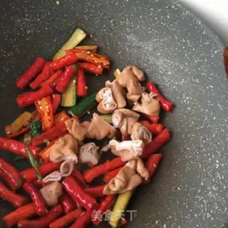 Make Two fried intestines step 8