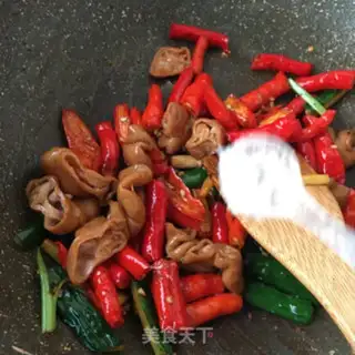 Make Two fried intestines step 9