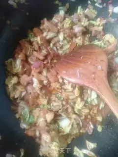 Make Hot cabbage makes meat step 12