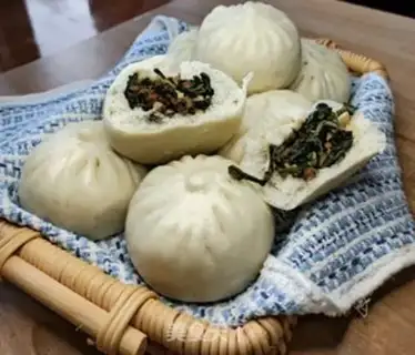 Make Pork buns step 15