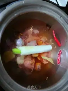 Make Cowtail cucumber soup step 1