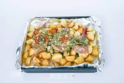 Make The lamb chop step 3
