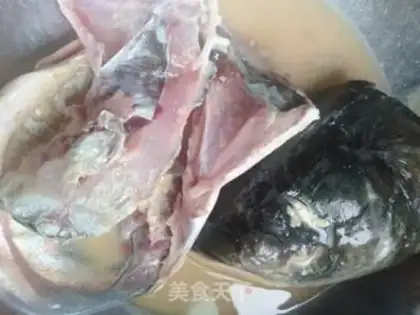 Make Red, fat fish head step 3