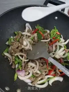 Make Onion beef step 4